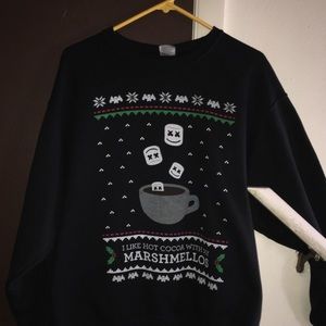 Jerzees | Sweaters | Marshmello Ugly 